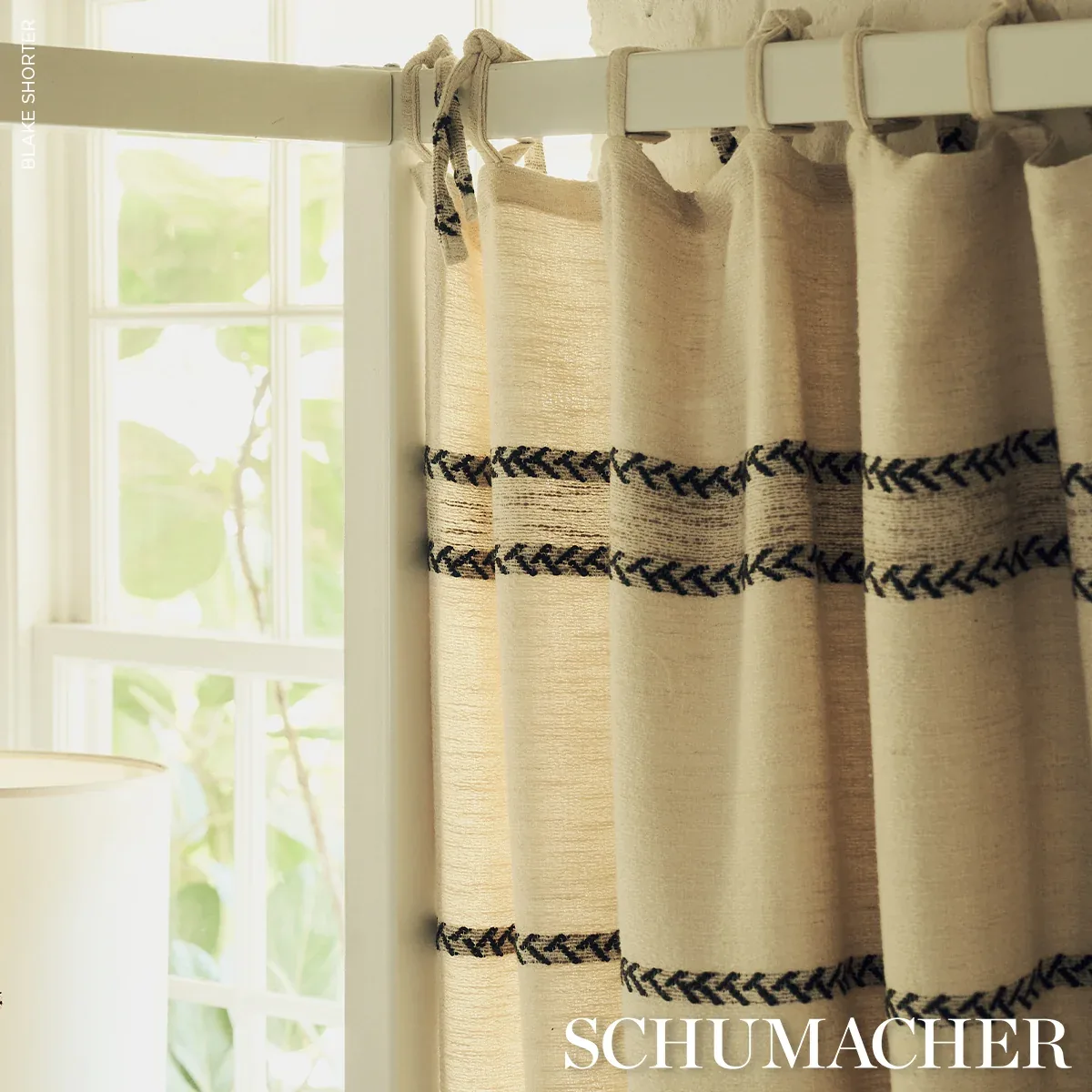 PLAINS STRIPE CASEMENT Fabric – GRAPHITE | Schumacher | Wall PLAINS STRIPE CASEMENT fabric GRAPHITE color by Schumacher