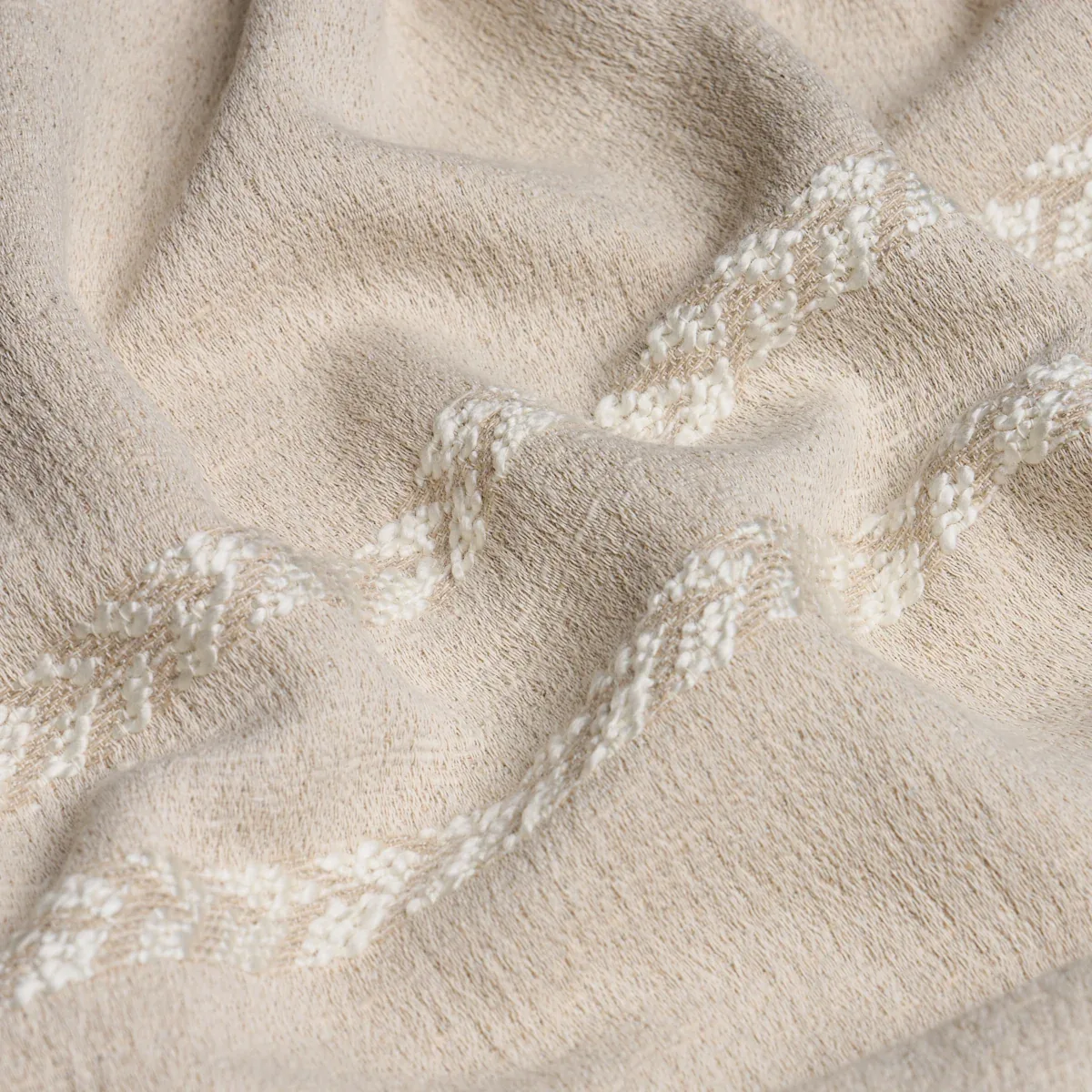 PLAINS STRIPE CASEMENT Fabric – NATURAL | Schumacher | Wallp PLAINS STRIPE CASEMENT fabric NATURAL color by Schumacher
