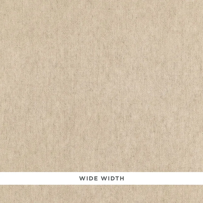 PLATEAU WEAVE SHEER fabric FLAX color by Schumacher