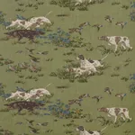 POINTERS Fabric – MEADOW | Schumacher | Wallpaper Twins POINTERS fabric MEADOW color by Schumacher