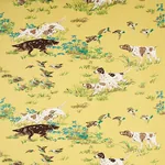 POINTERS Fabric – YELLOW | Schumacher | Wallpaper Twins POINTERS fabric YELLOW color by Schumacher