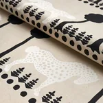 POLKA DOT PONY Fabric – NATURAL | Schumacher | Wallpaper Twi POLKA DOT PONY fabric NATURAL color by Schumacher