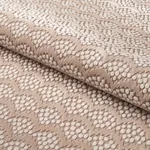 POLLEN CUT VELVET Fabric – SOFT CLAY | Schumacher | Wallpape POLLEN CUT VELVET fabric SOFT CLAY color by Schumacher