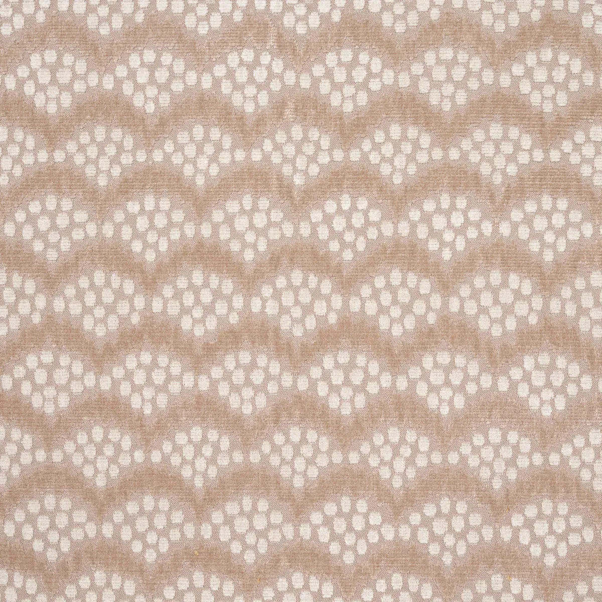POLLEN CUT VELVET Fabric – SOFT CLAY | Schumacher | Wallpape POLLEN CUT VELVET fabric SOFT CLAY color by Schumacher