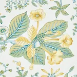 POMEGRANATE BOTANICAL Fabric – CITRON | Schumacher | Wallpap POMEGRANATE BOTANICAL fabric CITRON color by Schumacher