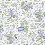 POMEGRANATE BOTANICAL Fabric – PURPLE | Schumacher | Wallpap POMEGRANATE BOTANICAL fabric PURPLE color by Schumacher