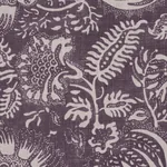 POMEGRANATE PRINT fabric AUBERGINE color by Schumacher