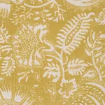 POMEGRANATE PRINT fabric CITRON color by Schumacher