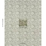 POMEGRANATE PRINT fabric OLIVE color by Schumacher