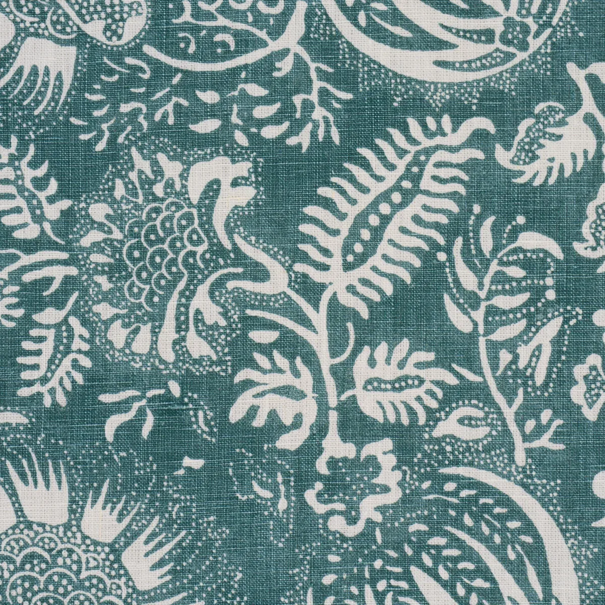 POMEGRANATE PRINT Fabric – PEACOCK | Schumacher | Wallpaper POMEGRANATE PRINT fabric PEACOCK color by Schumacher