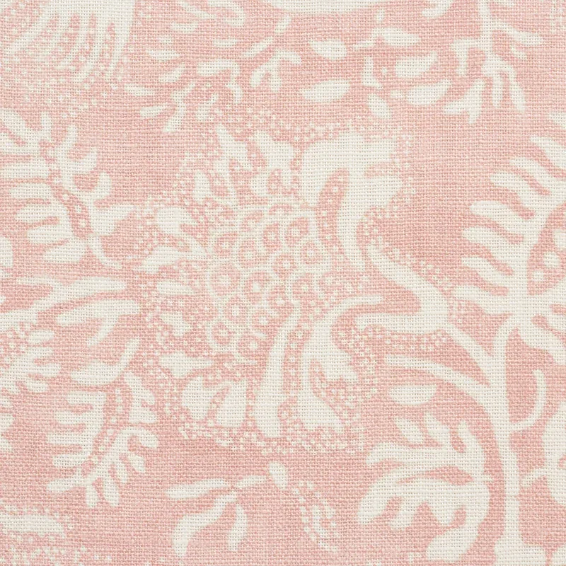 POMEGRANATE PRINT fabric PETAL color by Schumacher