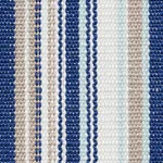 PONDEROSA STRIPE Fabric – BLUE | Schumacher | Wallpaper Twin PONDEROSA STRIPE fabric BLUE color by Schumacher