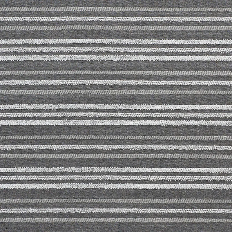 POPLAR INDOOR/OUTDOOR fabric GRAY color by Schumacher