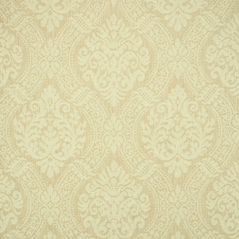 PORT CHARL CHEN DAMASK fabric CREAM color by Schumacher