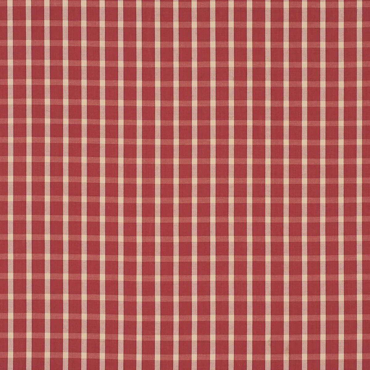 PORTSMITH CHECK Fabric – BERRY | Schumacher | Wallpaper Twin PORTSMITH CHECK fabric BERRY color by Schumacher