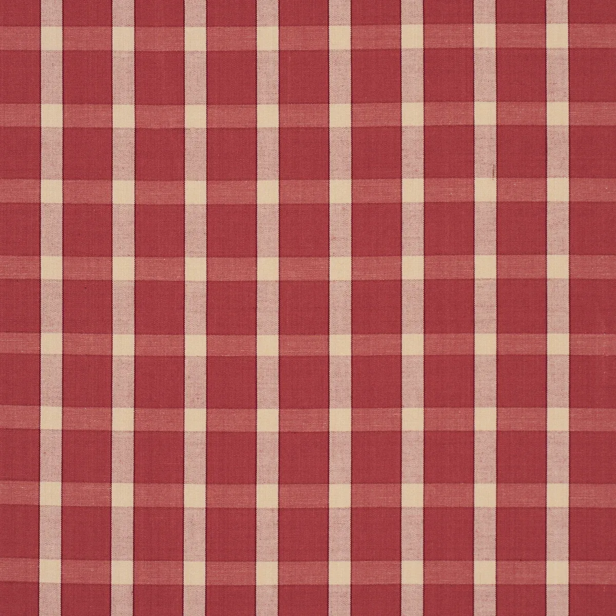 PORTSMITH CHECK Fabric – BERRY | Schumacher | Wallpaper Twin PORTSMITH CHECK fabric BERRY color by Schumacher