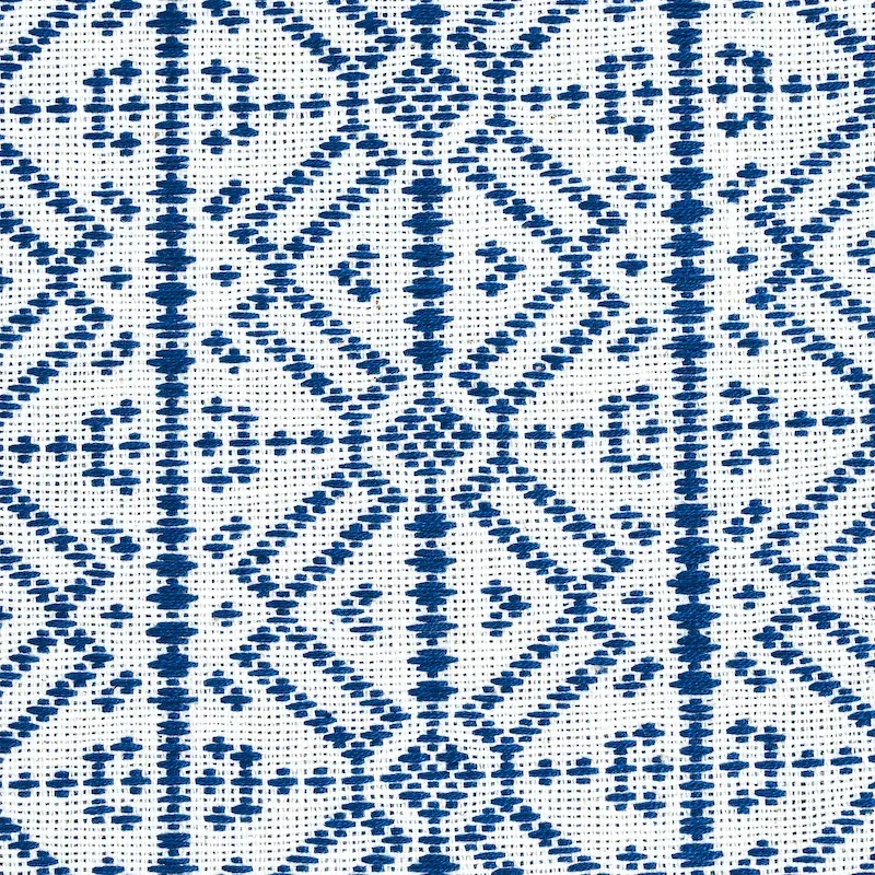 POXTE HAND WOVEN fabric NAVY color by Schumacher