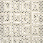 PRADO EMBROIDERY fabric GRAPHITE color by Schumacher
