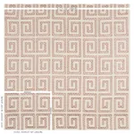 PRADO EMBROIDERY fabric RED color by Schumacher