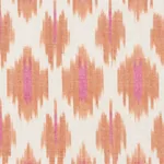 PRESIDIO IKAT fabric ORANGE color by Schumacher