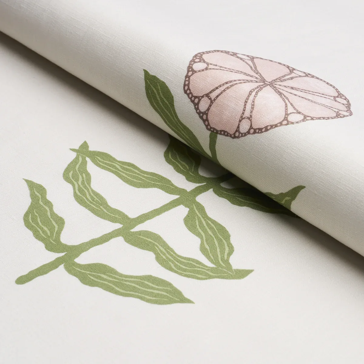 PRETTY PETALS Fabric – BLUSH | Schumacher | Wallpaper Twins PRETTY PETALS fabric BLUSH color by Schumacher