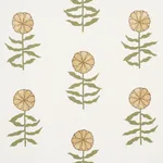 PRETTY PETALS Fabric – SOFT YELLOW | Schumacher | Wallpaper PRETTY PETALS fabric SOFT YELLOW color by Schumacher