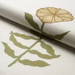PRETTY PETALS Fabric – SOFT YELLOW | Schumacher | Wallpaper PRETTY PETALS fabric SOFT YELLOW color by Schumacher