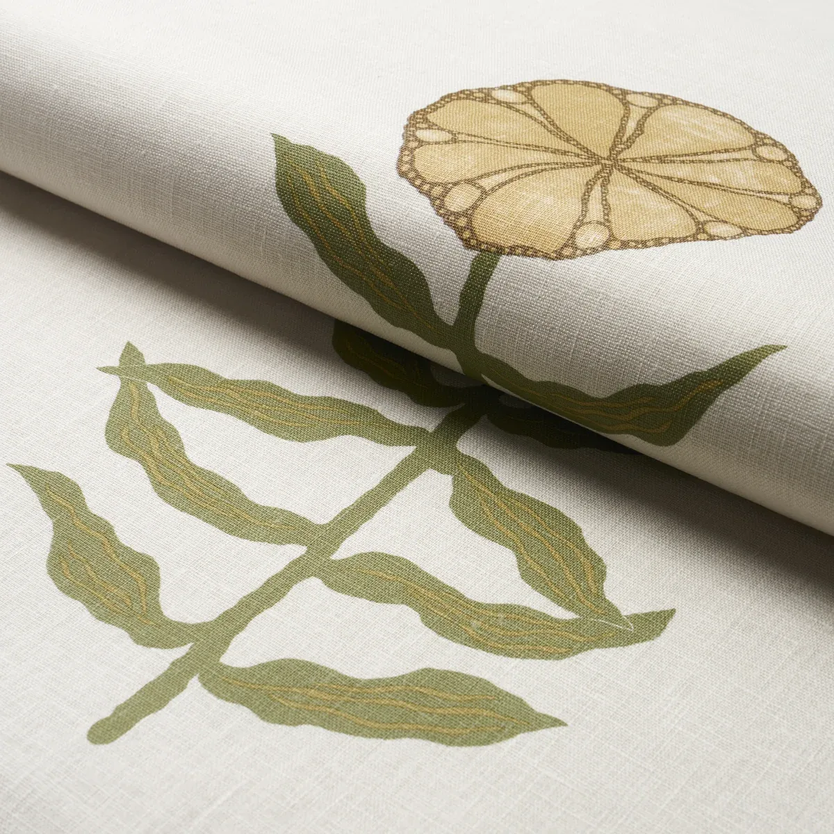 PRETTY PETALS Fabric – SOFT YELLOW | Schumacher | Wallpaper PRETTY PETALS fabric SOFT YELLOW color by Schumacher