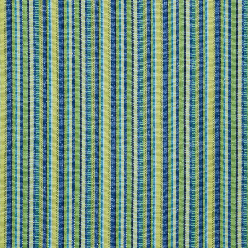 PRIMAVERA STRIPE fabric MEADOW color by Schumacher