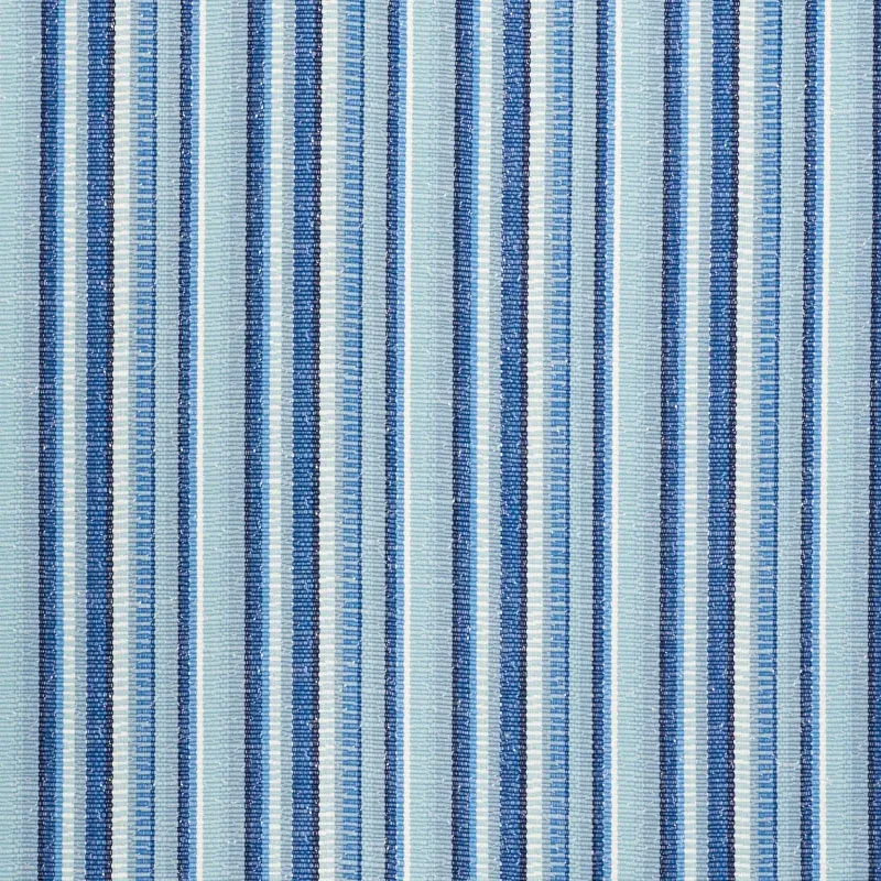 PRIMAVERA STRIPE fabric SEA color by Schumacher