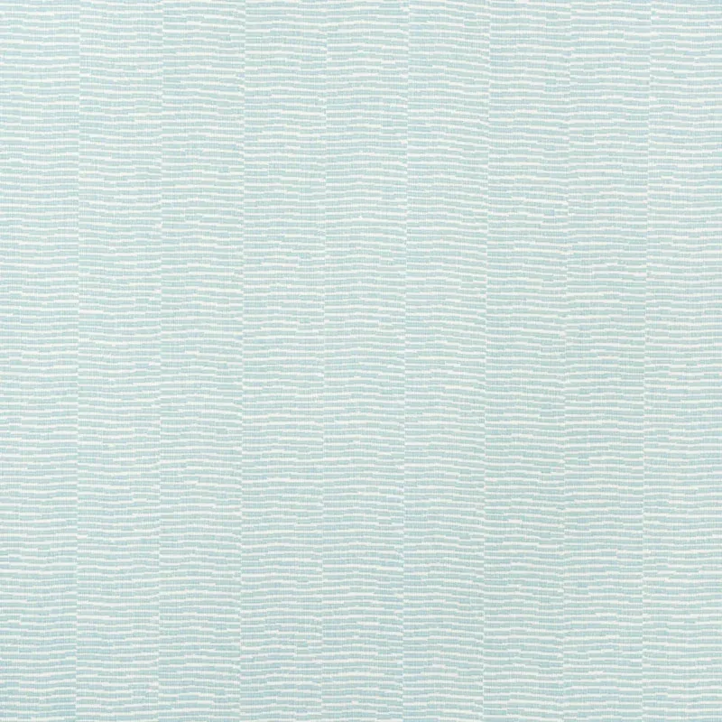 PROMENADE INDOOR/OUTDOOR fabric AQUA color by Schumacher