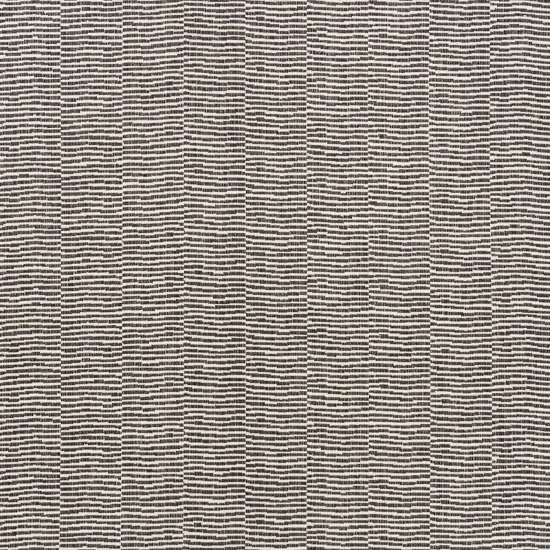 PROMENADE INDOOR/OUTDOOR fabric BLACK color by Schumacher