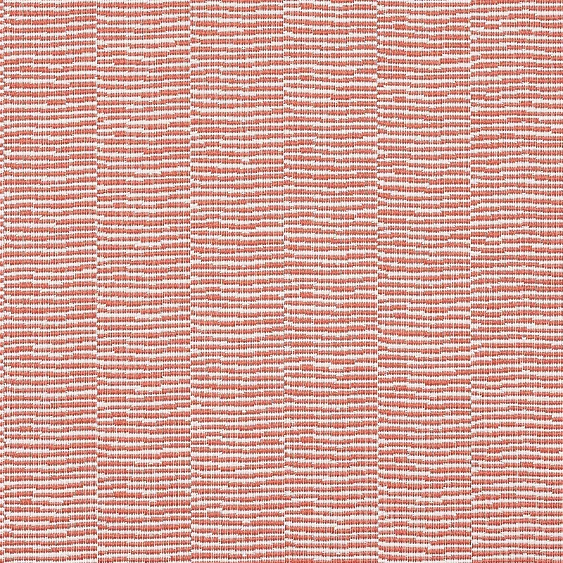 PROMENADE INDOOR/OUTDOOR fabric CORAL color by Schumacher