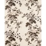 PYNE HOLLYHOCK Fabric – CHARCOAL | Schumacher | Wallpaper Tw PYNE HOLLYHOCK fabric CHARCOAL color by Schumacher