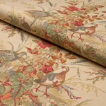 QUAIL MEADOW fabric AUTUMN color by Schumacher