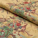 QUAIL MEADOW Fabric – SPRING | Schumacher | Wallpaper Twins QUAIL MEADOW fabric SPRING color by Schumacher