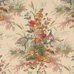 QUAIL MEADOW Fabric – SUMMER | Schumacher | Wallpaper Twins QUAIL MEADOW fabric SUMMER color by Schumacher