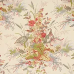 QUAIL MEADOW Fabric – WINTER | Schumacher | Wallpaper Twins QUAIL MEADOW fabric WINTER color by Schumacher