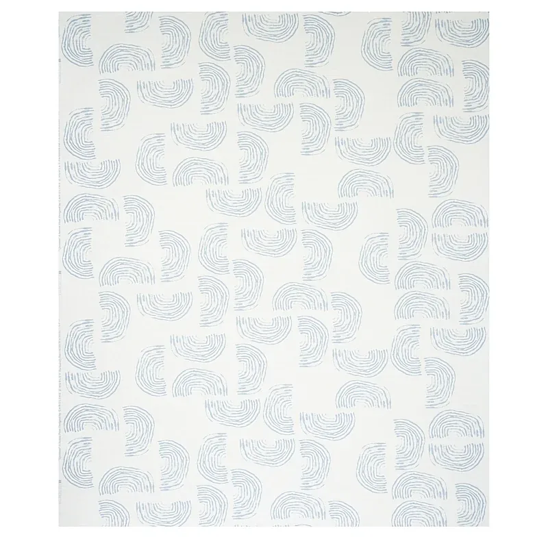QUANSOO Fabric – SKY | Schumacher | Wallpaper Twins QUANSOO fabric SKY color by Schumacher
