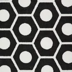 QUEEN B Fabric – BLACK | Schumacher | Wallpaper Twins QUEEN B fabric BLACK color by Schumacher