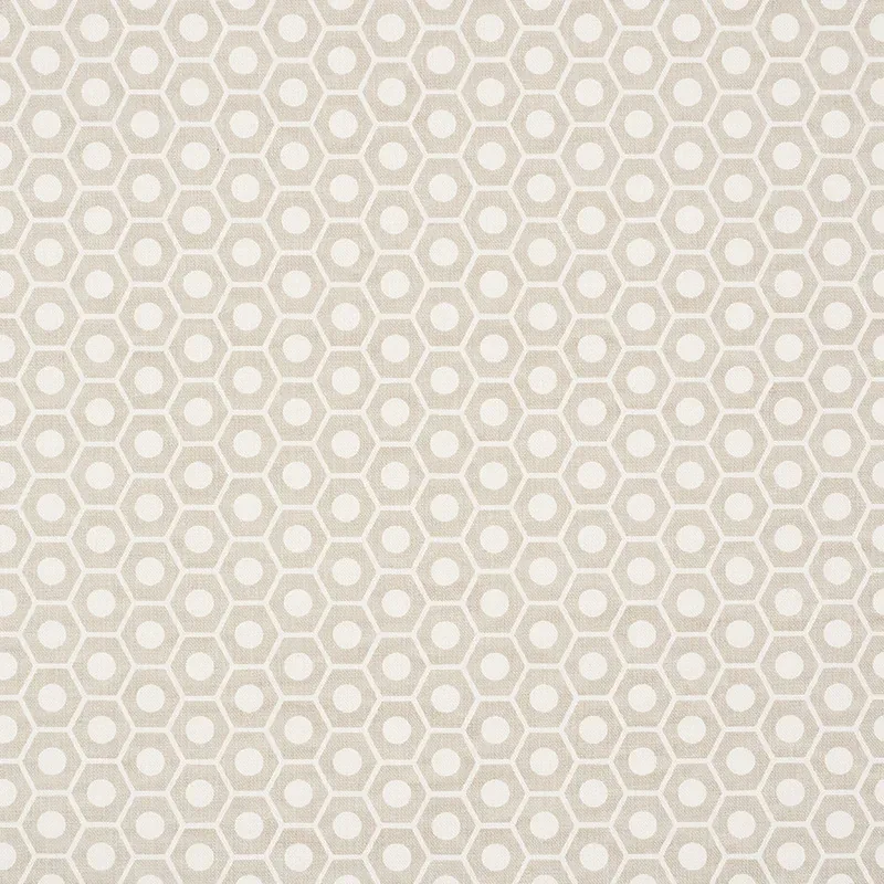QUEEN B fabric FLAX color by Schumacher
