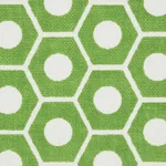 QUEEN B Fabric – GREEN | Schumacher | Wallpaper Twins QUEEN B fabric GREEN color by Schumacher
