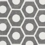 QUEEN B Fabric – GREY | Schumacher | Wallpaper Twins QUEEN B fabric GREY color by Schumacher