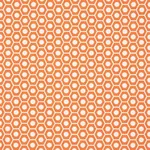 QUEEN B Fabric – ORANGE | Schumacher | Wallpaper Twins QUEEN B fabric ORANGE color by Schumacher