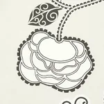 QUEEN FRUIT CHINTZ Fabric – EBONY IVORY | Schumacher | Wallp QUEEN FRUIT CHINTZ fabric EBONY IVORY color by Schumacher