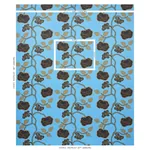 QUEEN FRUIT CHINTZ fabric LAPIS color by Schumacher