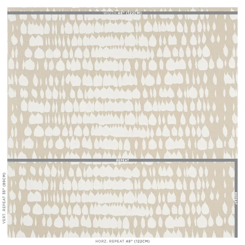 QUEEN OF SPAIN Fabric – NATURAL | Schumacher | Wallpaper Twi QUEEN OF SPAIN fabric NATURAL color by Schumacher