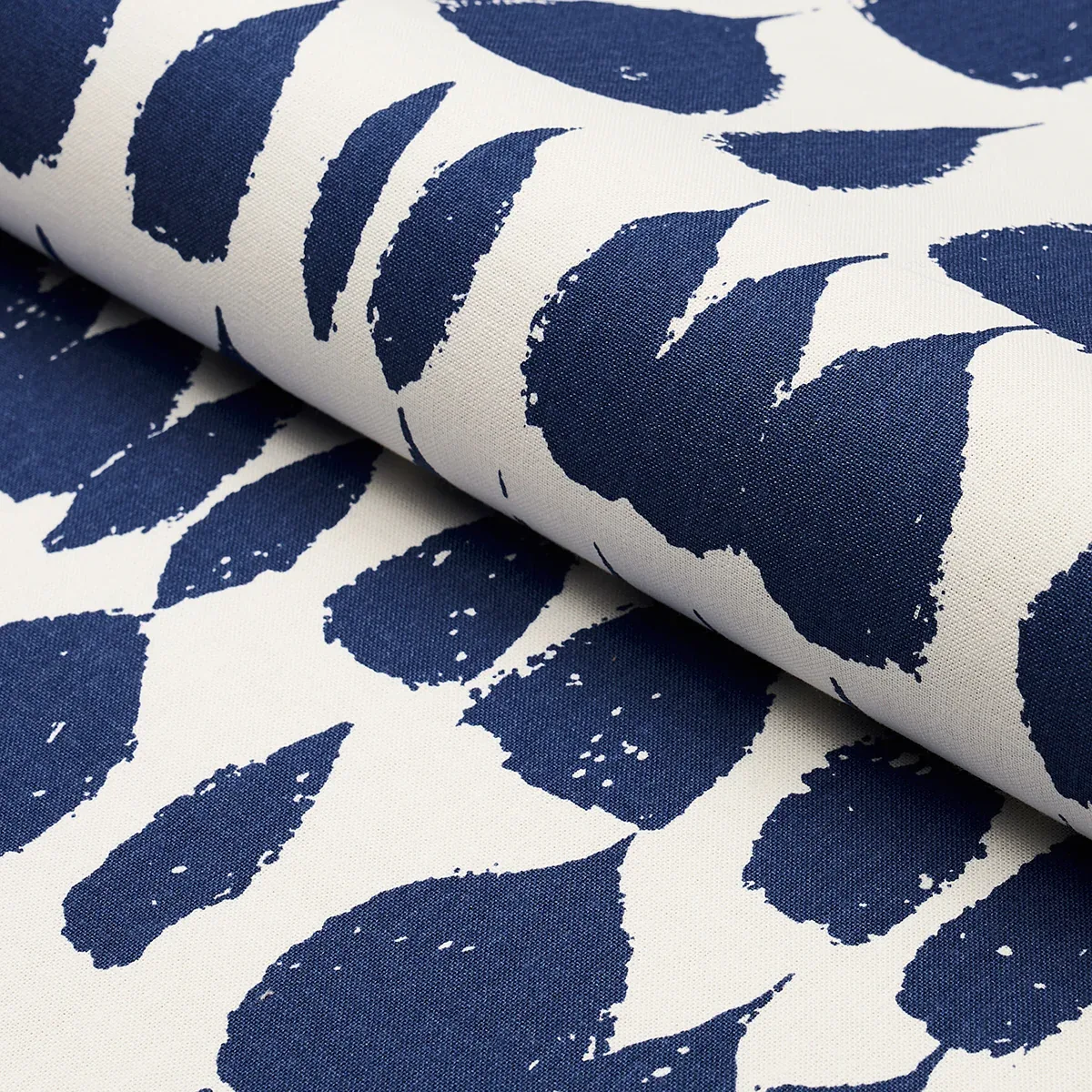 QUEEN OF SPAIN fabric NAVY color by Schumacher