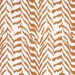 Quincy Embroidery on Linen Fabric – TOAST | Schumacher | Wal Quincy Embroidery on Linen fabric TOAST color by Schumacher