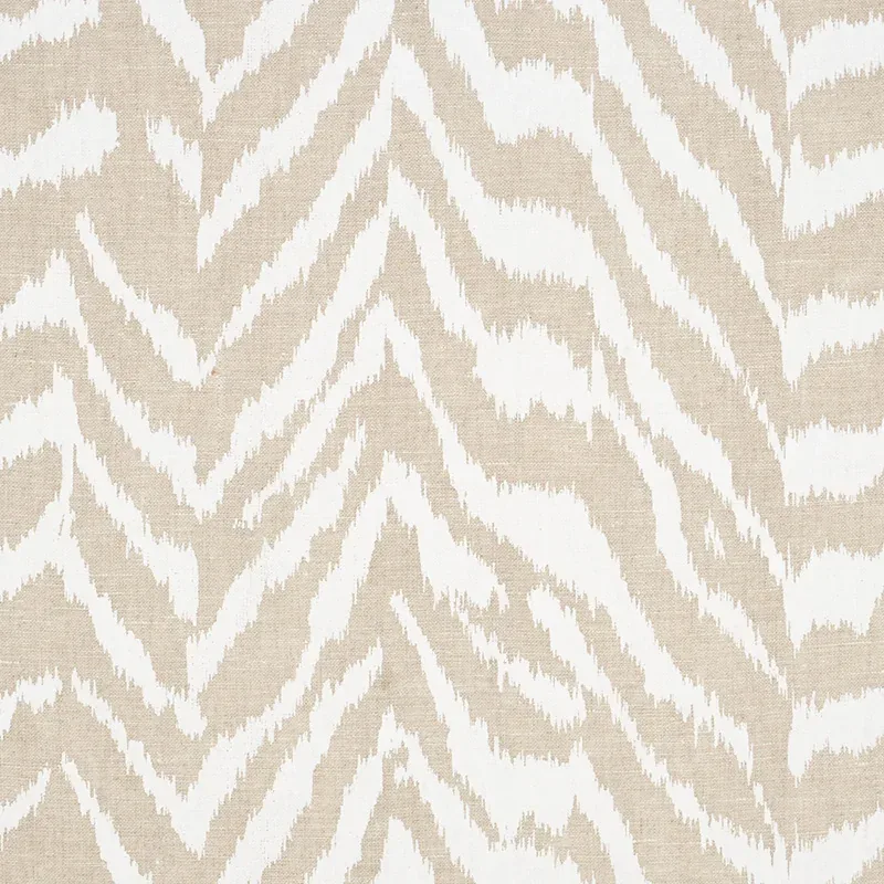 QUINCY HAND PRINT Fabric – NATURAL | Schumacher | Wallpaper QUINCY HAND PRINT fabric NATURAL color by Schumacher